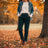 Judy Blue Emerald Green Corduroy Cuffed Jogger Pants