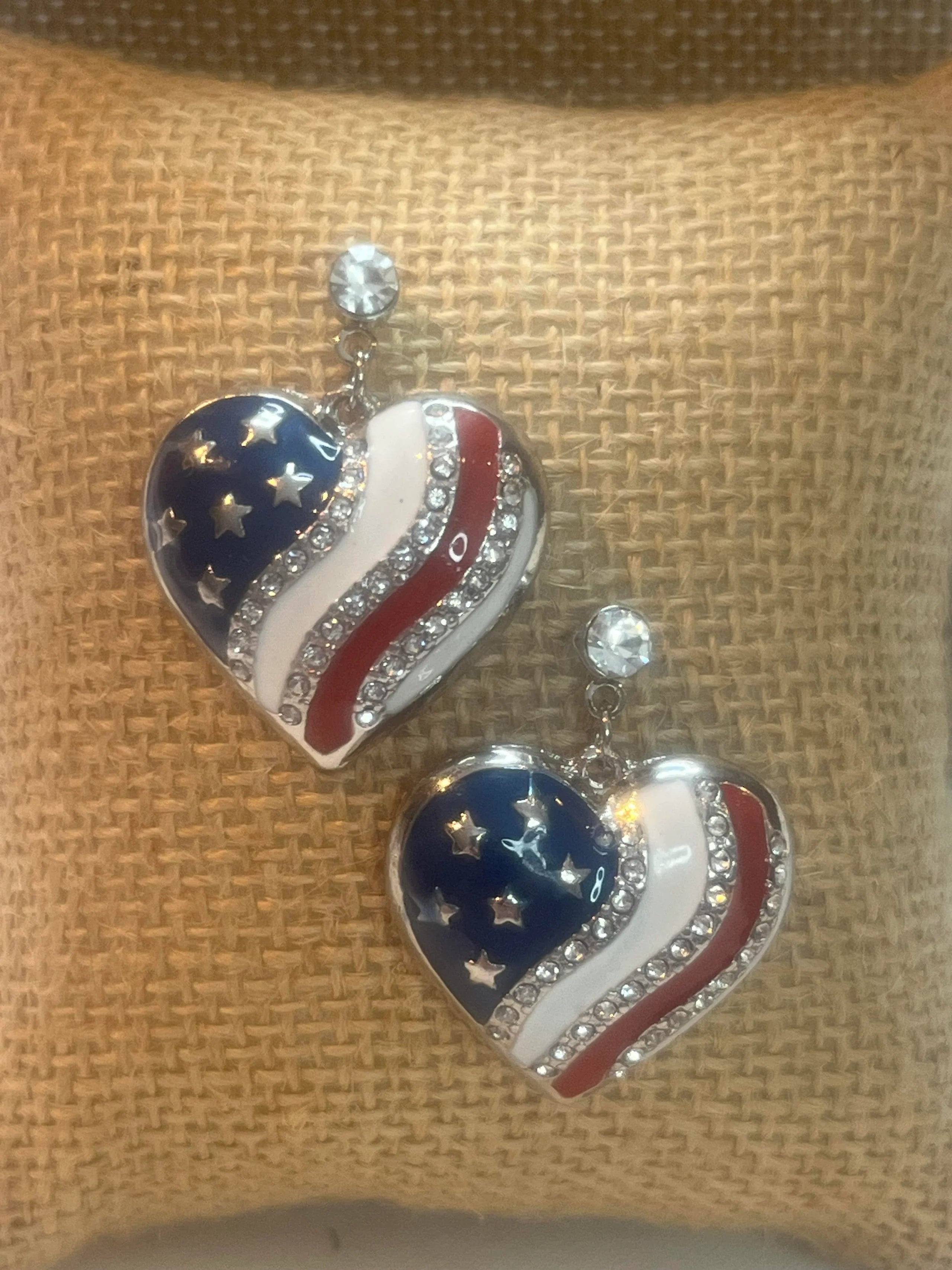 American Heart Earrings