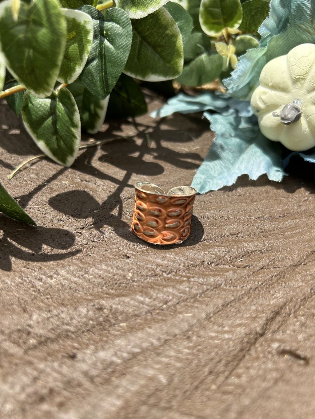 The Orange Oval Ring