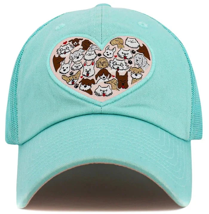 Love Dogs Meshback Ballcap - Assorted Colors