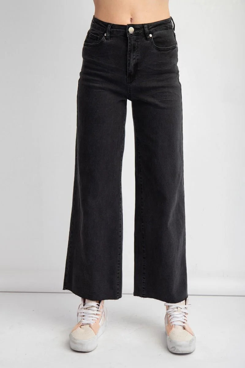 The Mina High Waisted Twill Pants