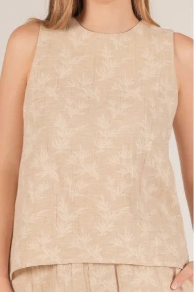 The Leslie Hi-Low Sleeveless Top