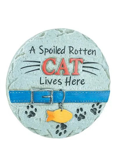 Spoiled Pet Lives Here Garden Stones - 2 Assorted