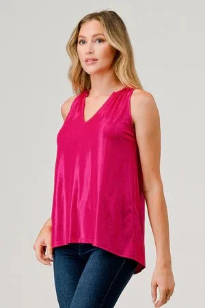 The Shimmery Tank - Assorted Colors