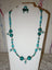 Aqua Beauty Necklace and Matching Earring Set