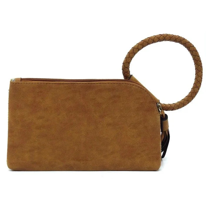 The Tracie Straw Wristlet/Clutch with Tassel - Assorted Colors