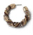 It's All in the Twist Beaded Hoop Earrings - Assorted Colors