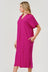 The Arial Midi Dress - Pink