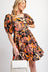 The Tonya Tropical Print Dress