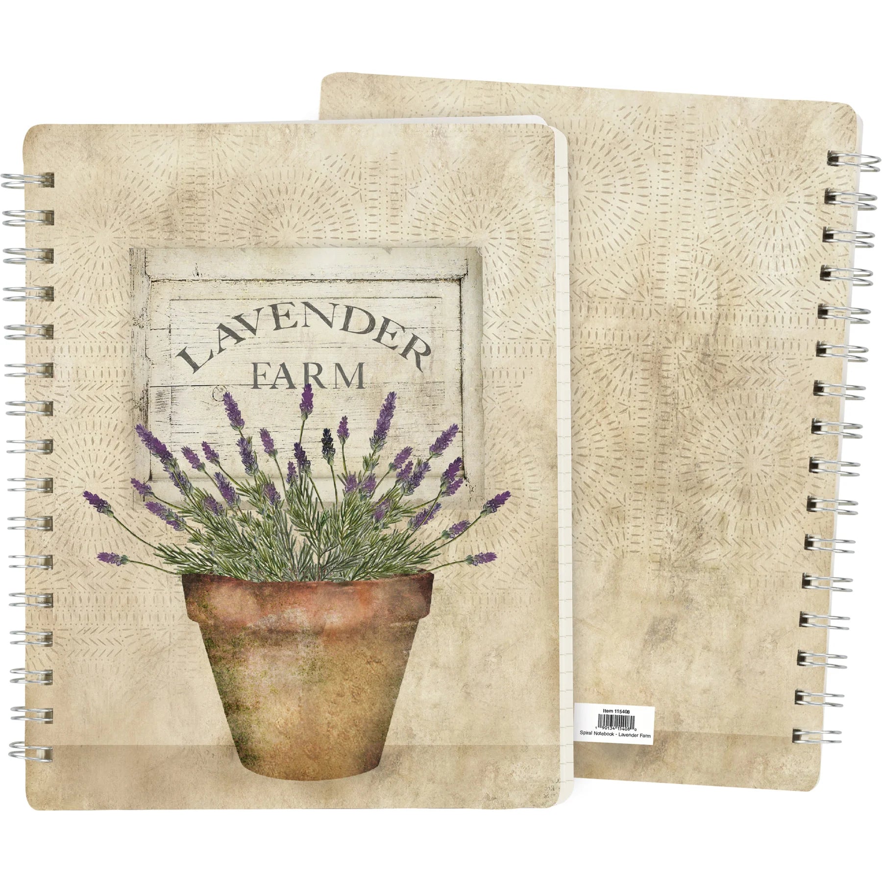 Lavender Farm Notebook