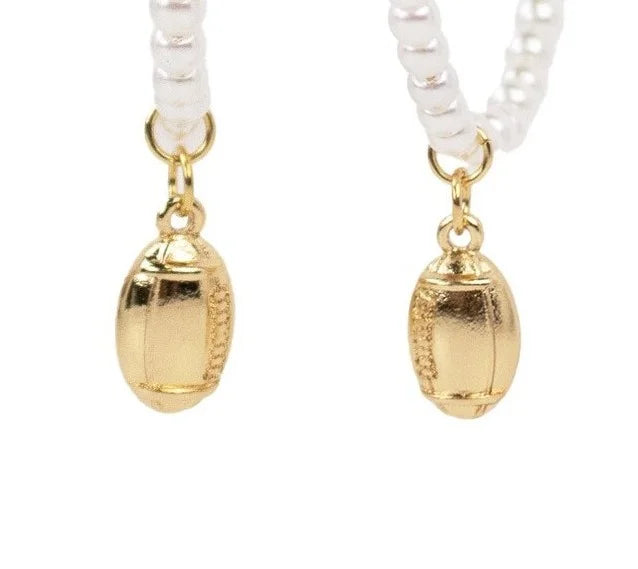 She's Here for the Touchdown Earrings