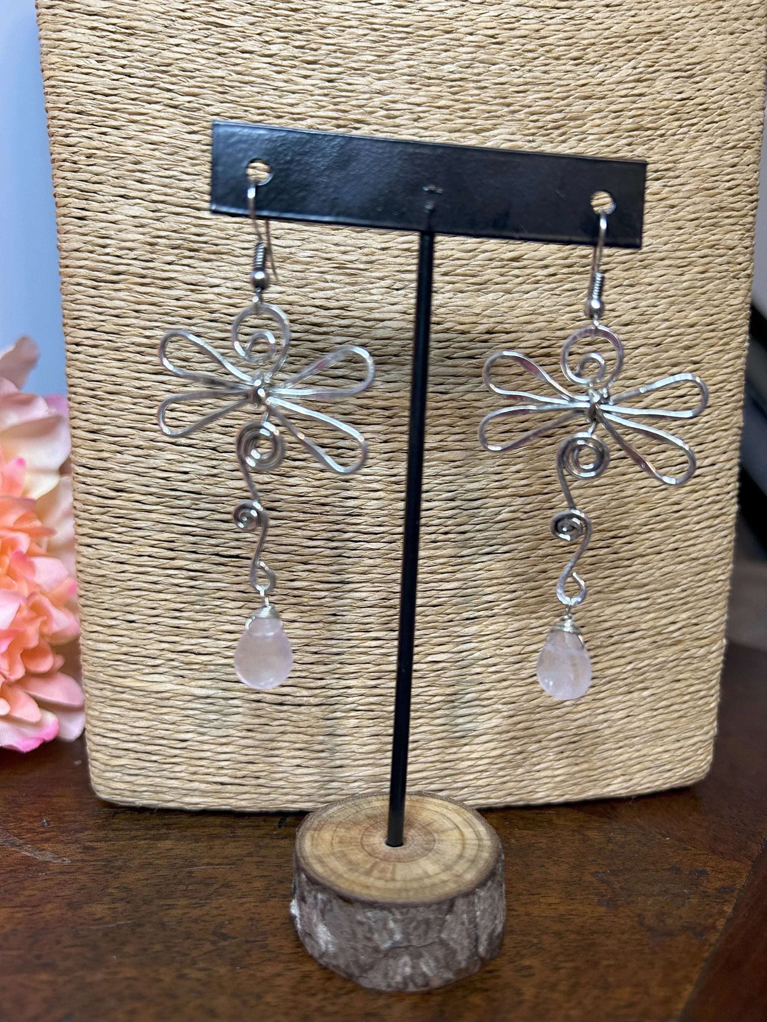 Fly Me Away Necklace and Earrings