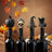 Halloween Wine Bottle Stoppers - 4 Assorted Styles