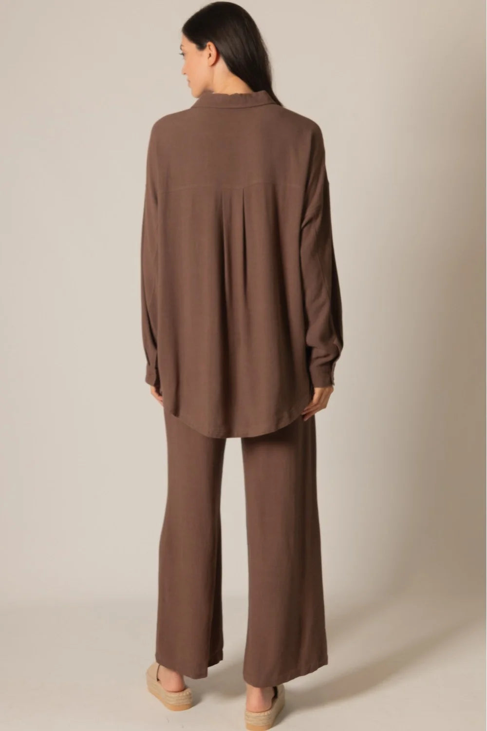 Cocoa Bliss Linen Pants