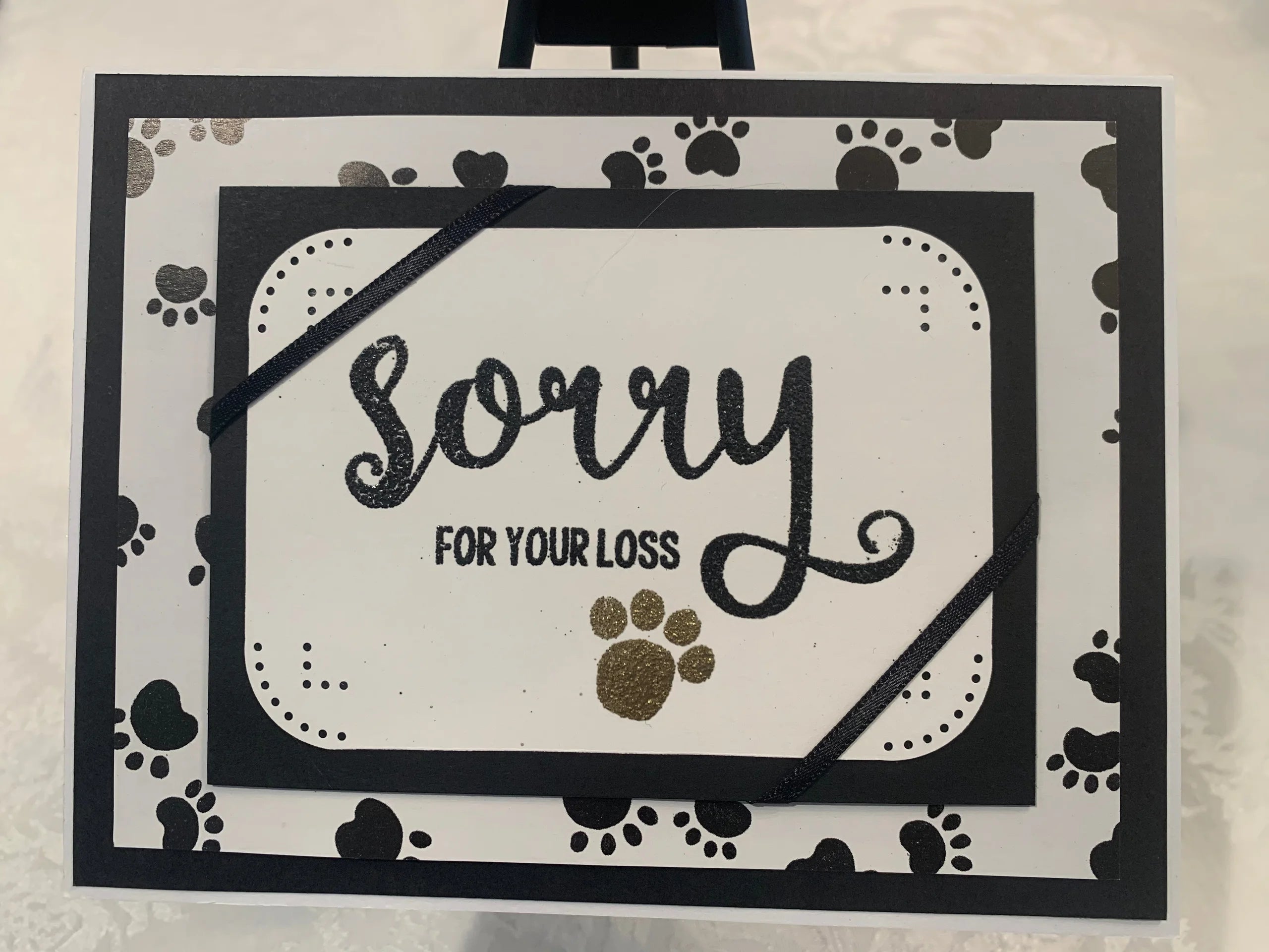 Loss of Pet Sympathy Greeting Card