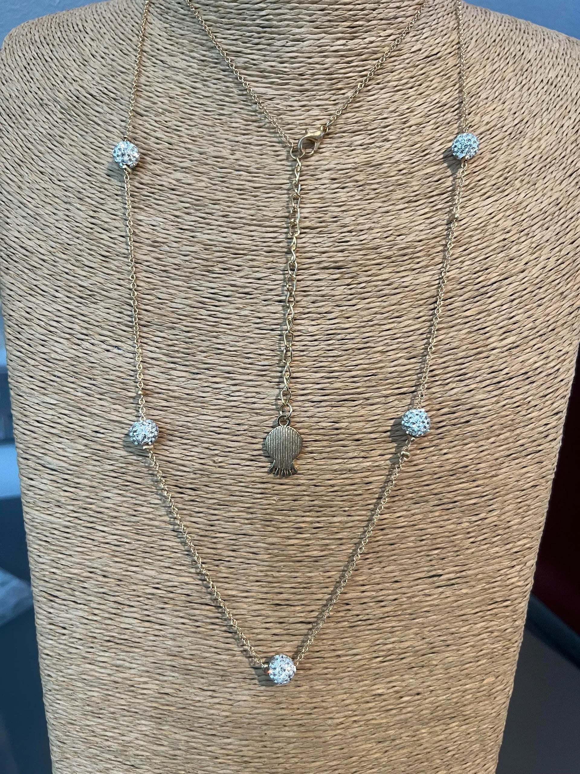 Disco Ball Necklace