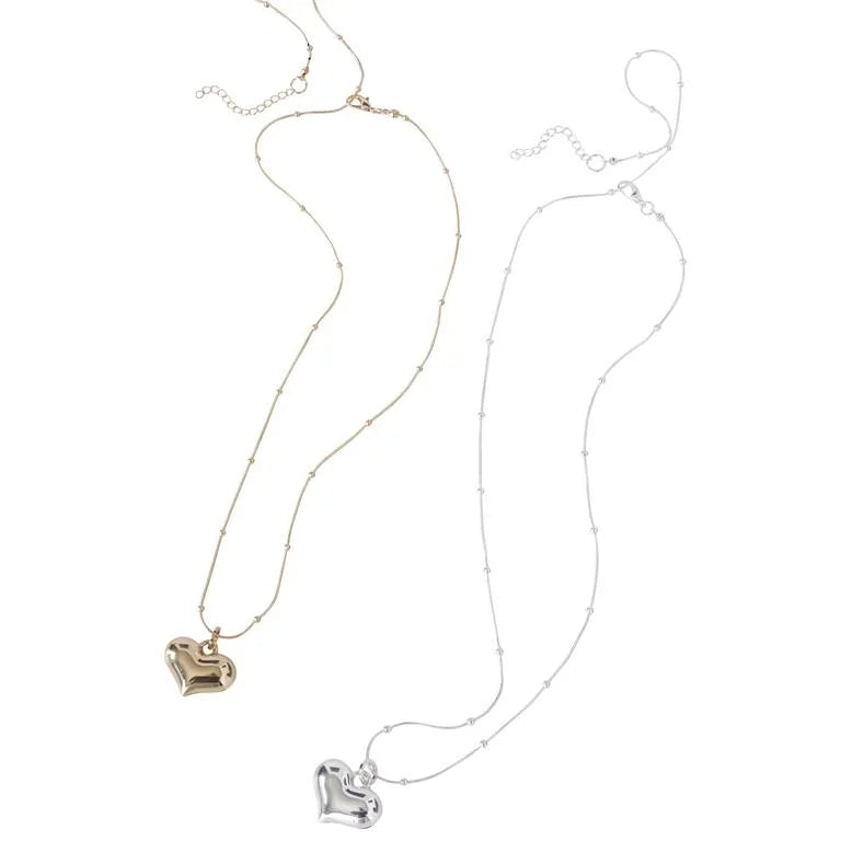 You Make My Heart Shine Necklace - Assorted Colors