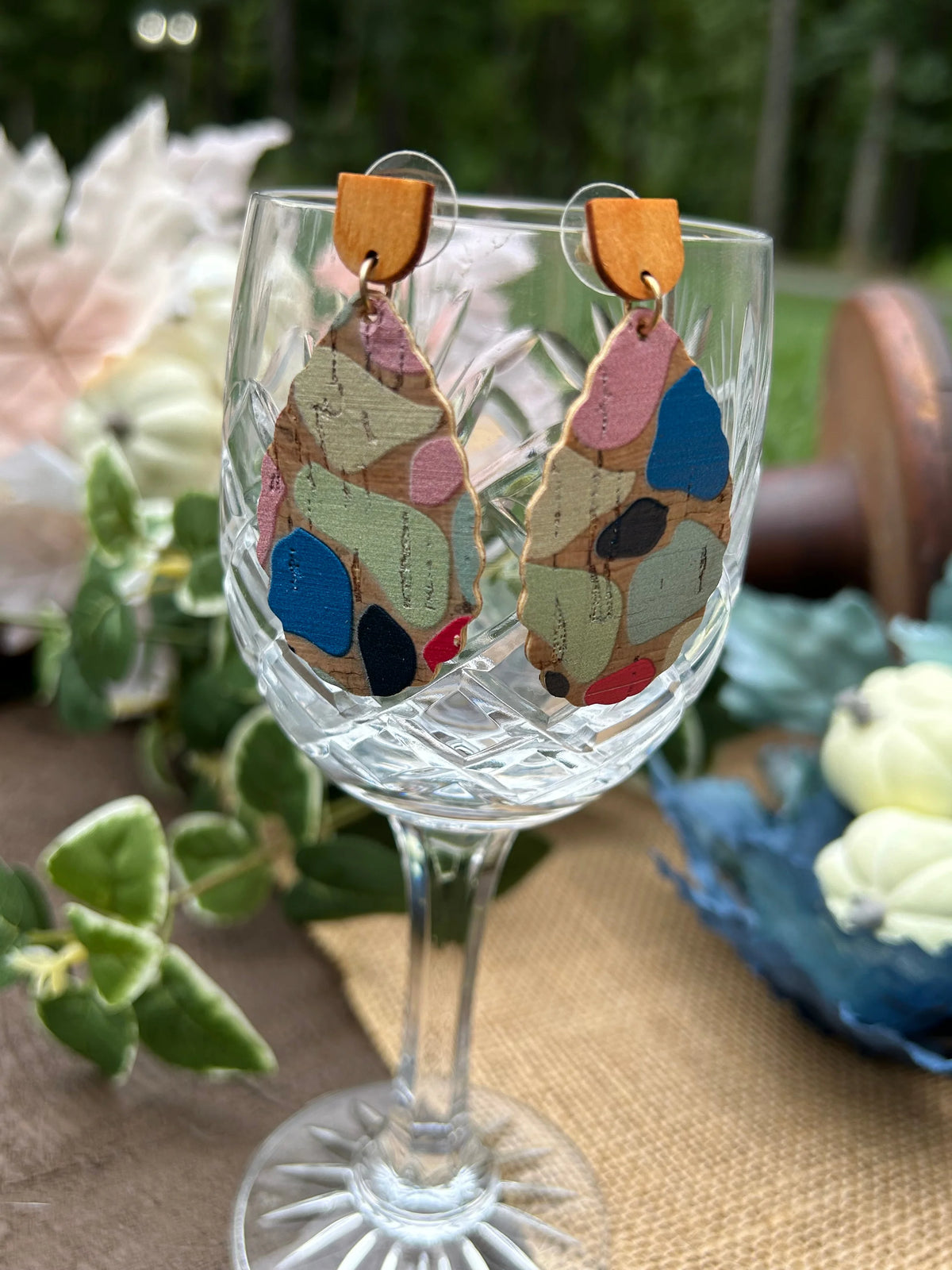 Pop The Cork Earrings