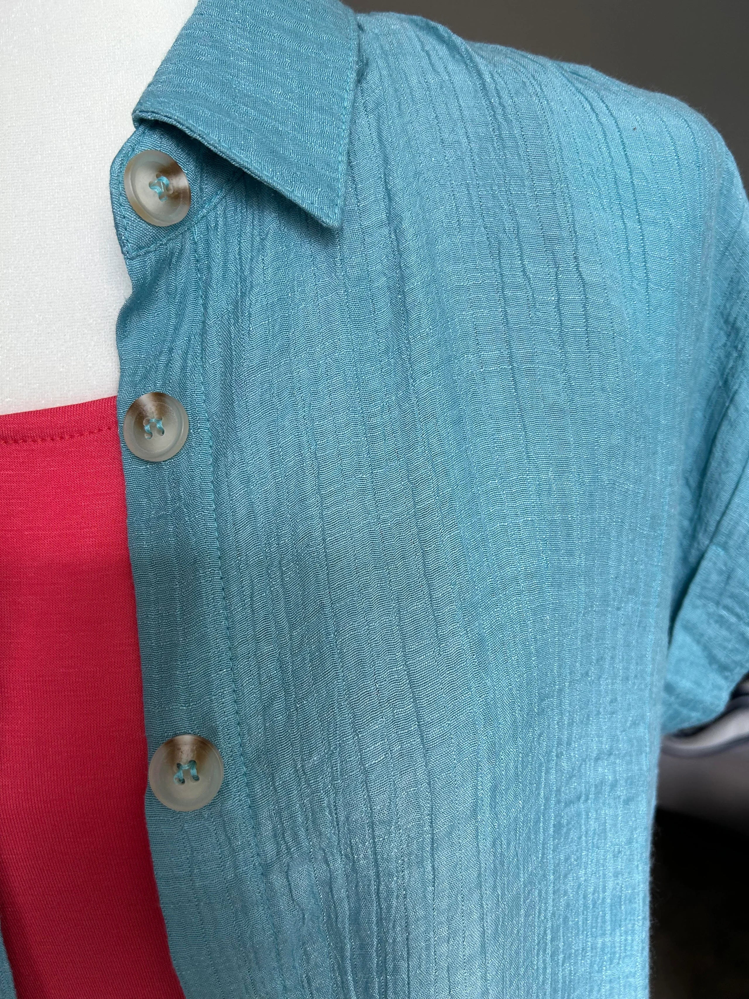 Blue Skies Button Down Shirt
