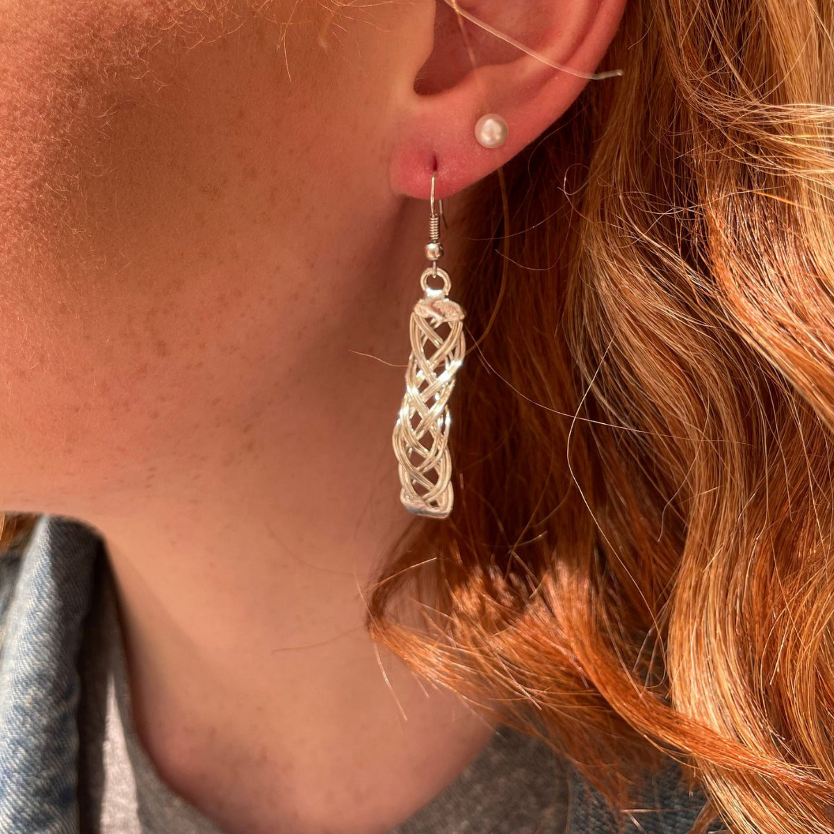 The Woven Slide Earrings
