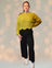 The Scallop Cropped Sweater - Assorted Colors