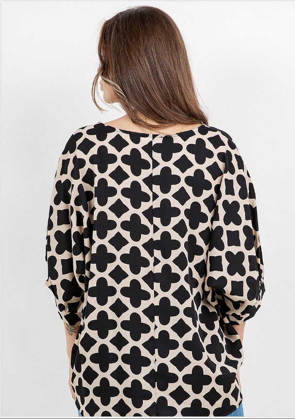 It's All About the Geo Blouse