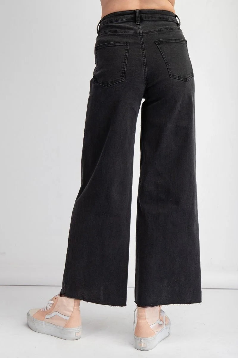 The Mina High Waisted Twill Pants