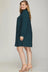 The Angie Long Sleeve Woven Collared Dress