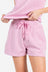 The Pink Cloud Knit Top and Short Separates