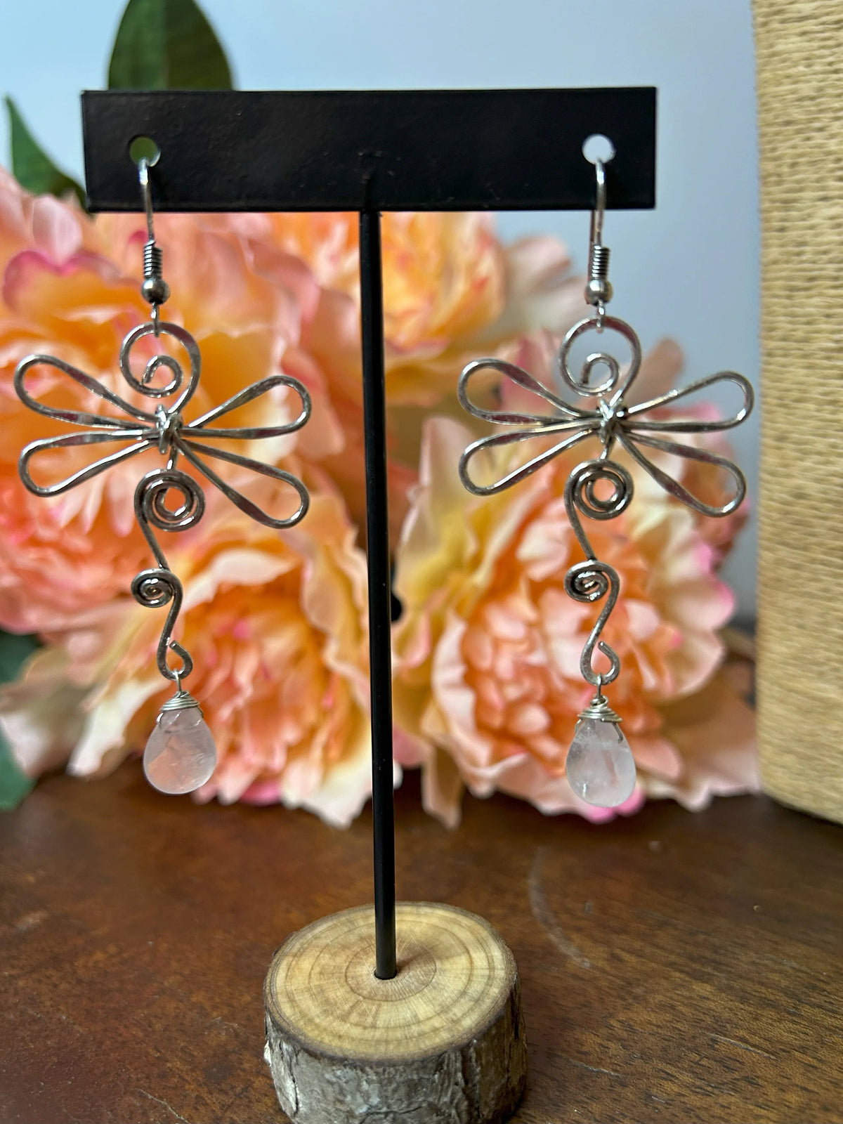 Fly Me Away Necklace and Earrings