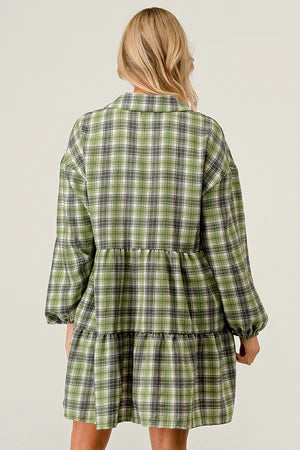 The Flannel Flair Dress
