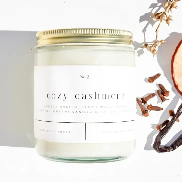 Cozy Cashmere Jar Candles