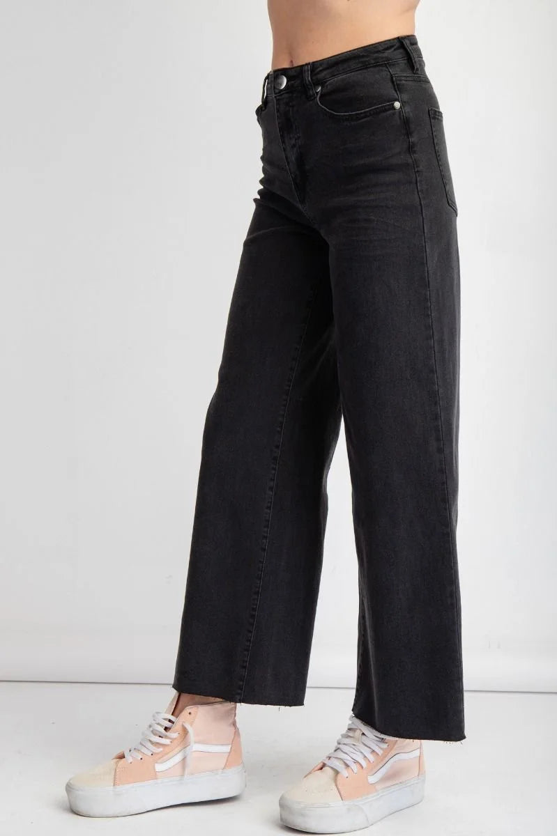 The Mina High Waisted Twill Pants