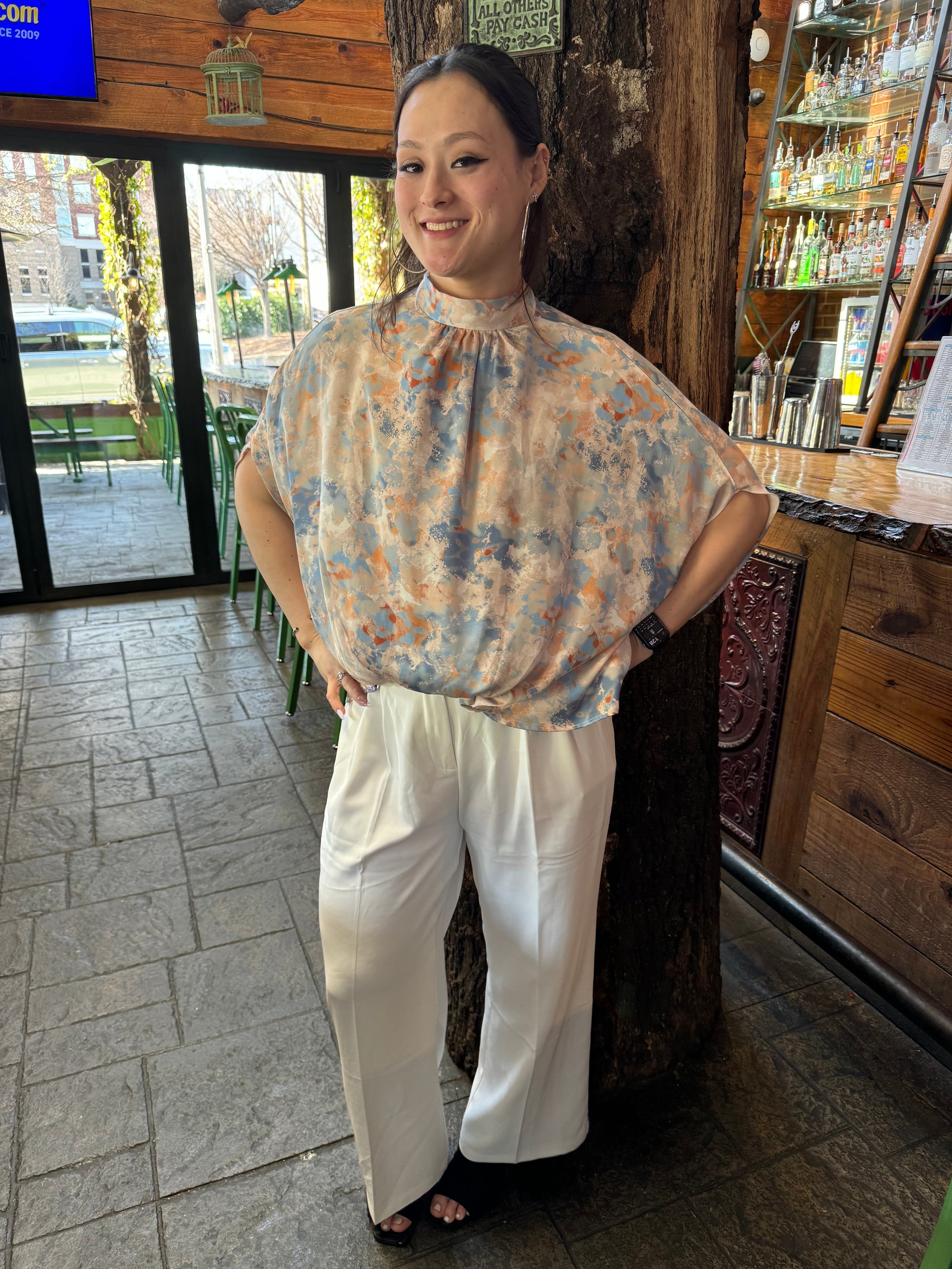 The Watercolor Top