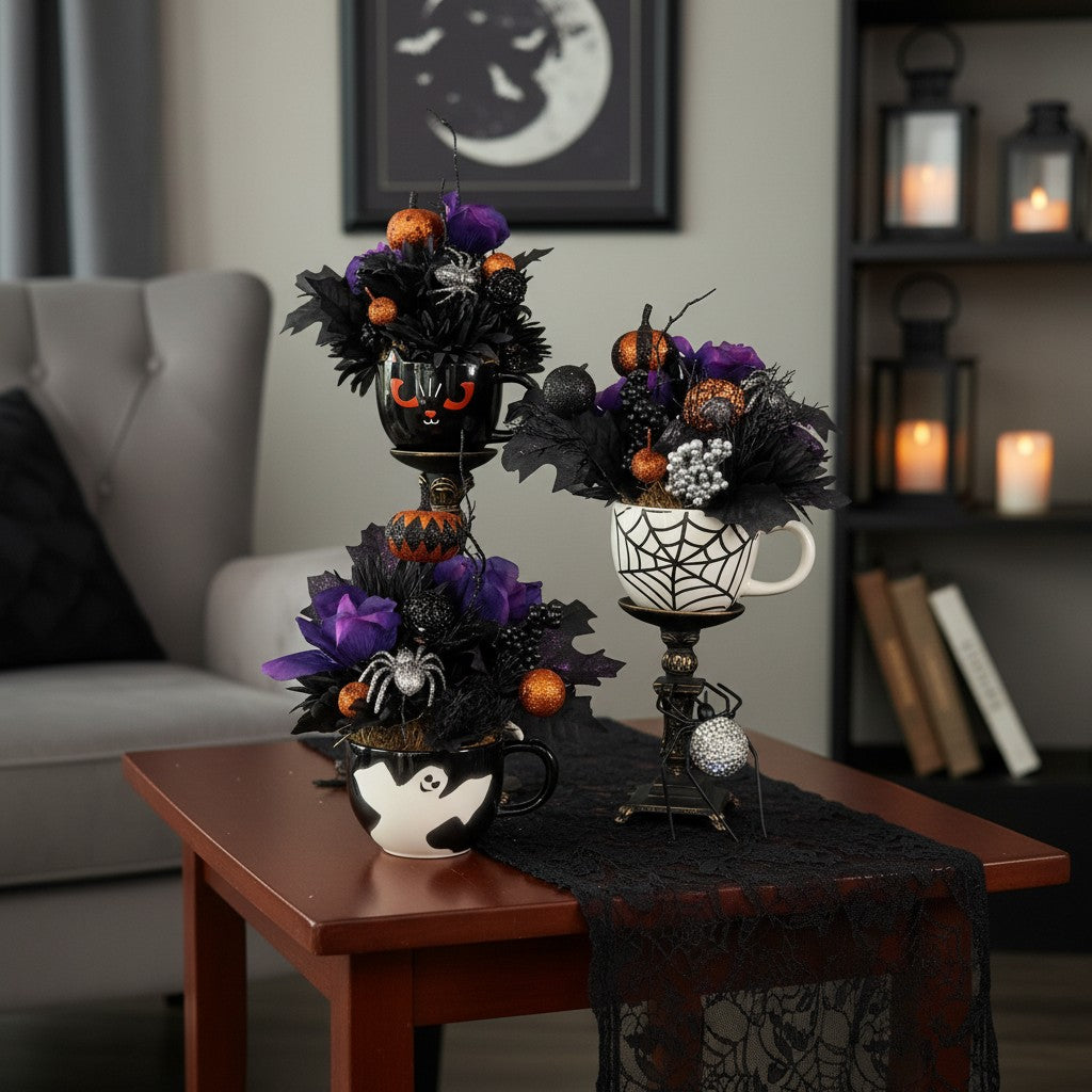 Halloween Mugs - Assortment of 3