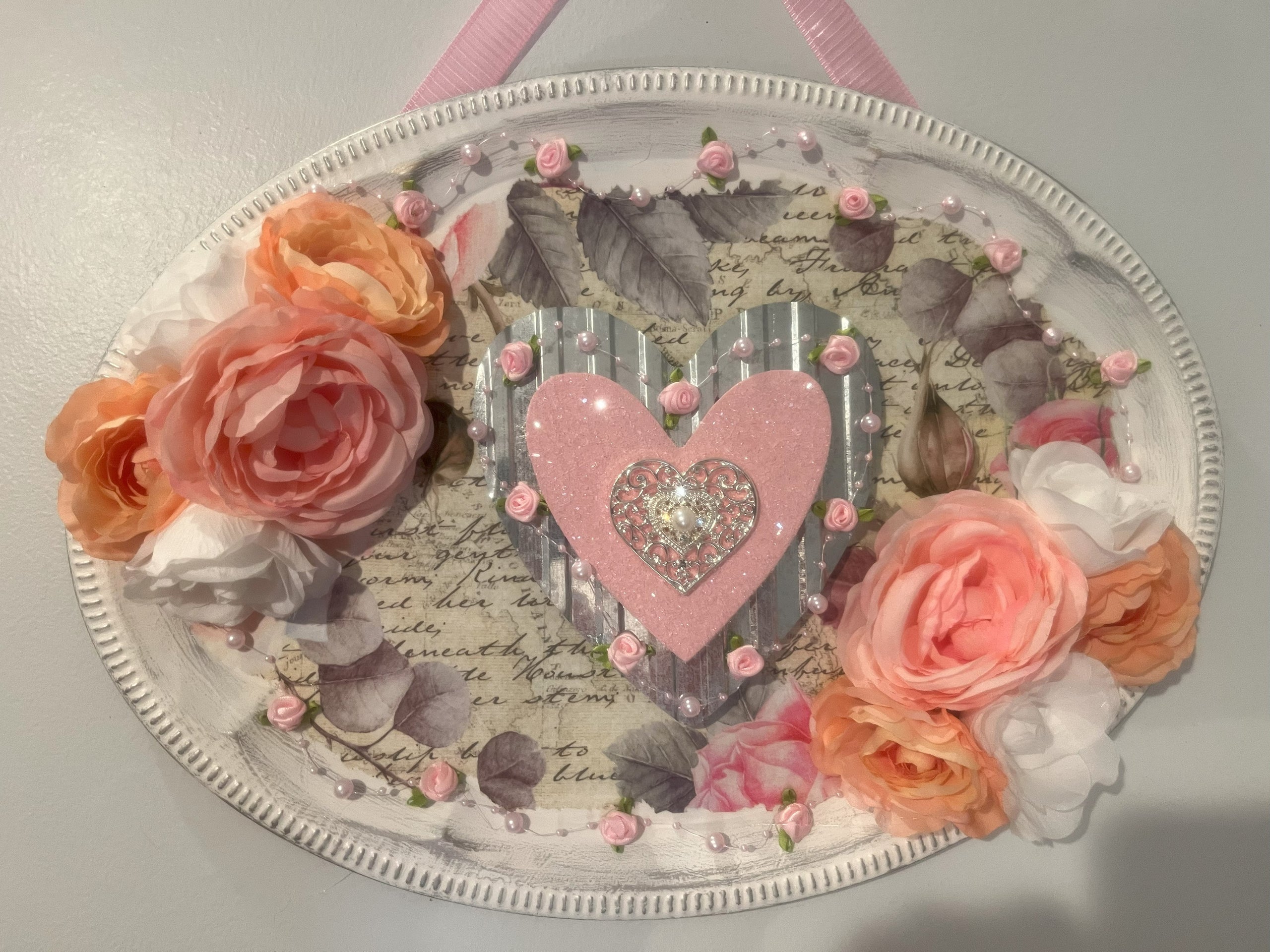 With All My Love Platter Wall Hanging