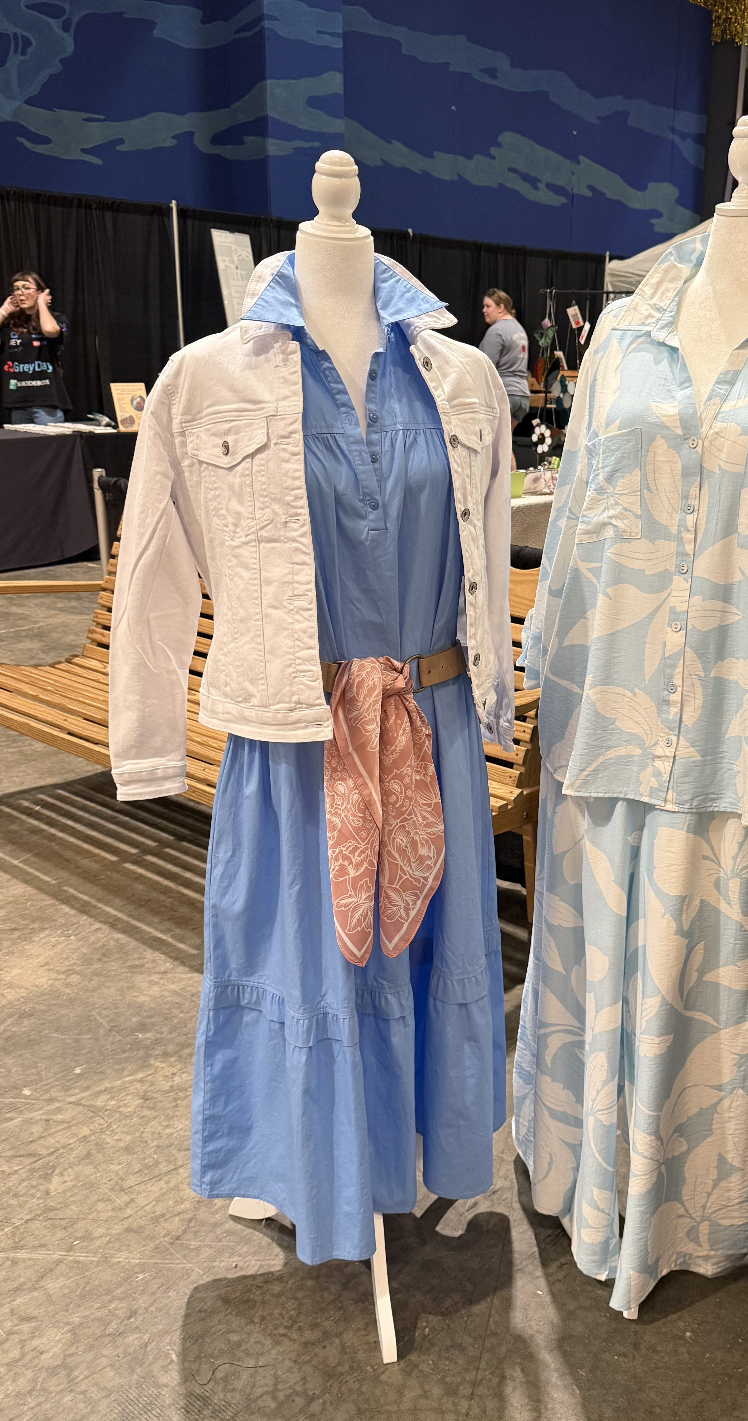 The Blue Maxi Dress