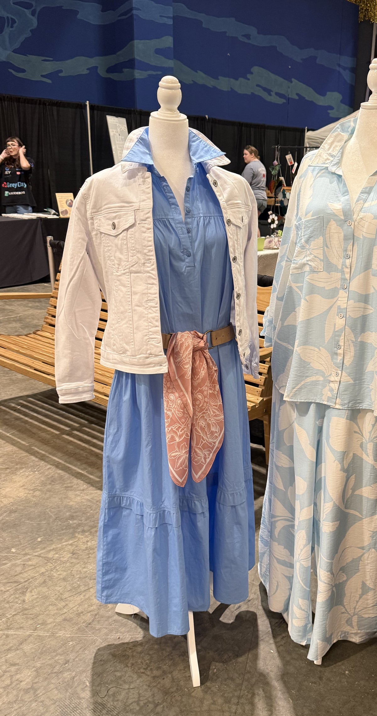 The Blue Maxi Dress