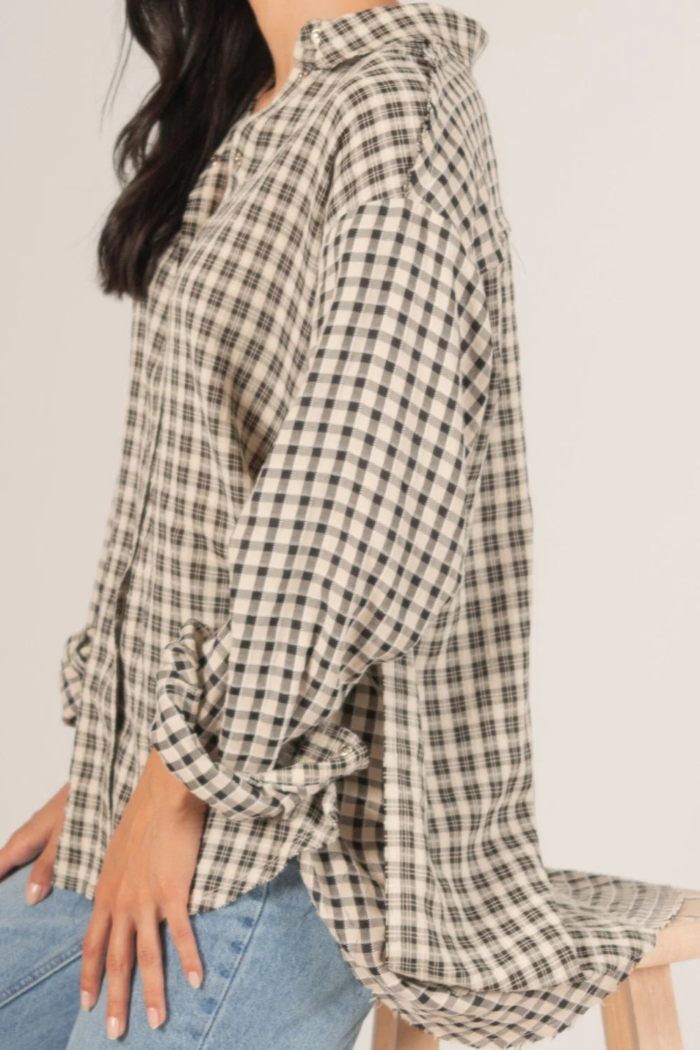 The Marcie Oversized Plaid Shirt