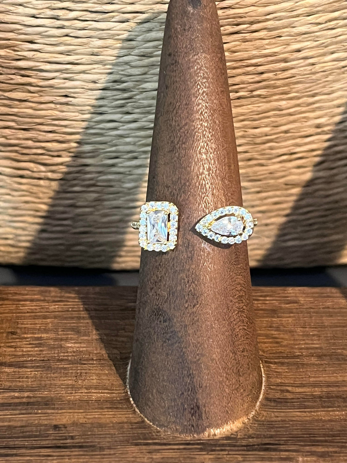 The Ranie Rhinestone Ring - Assorted Colors