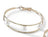 All Around Town Pearl Hoop Earrings - Assorted Colors