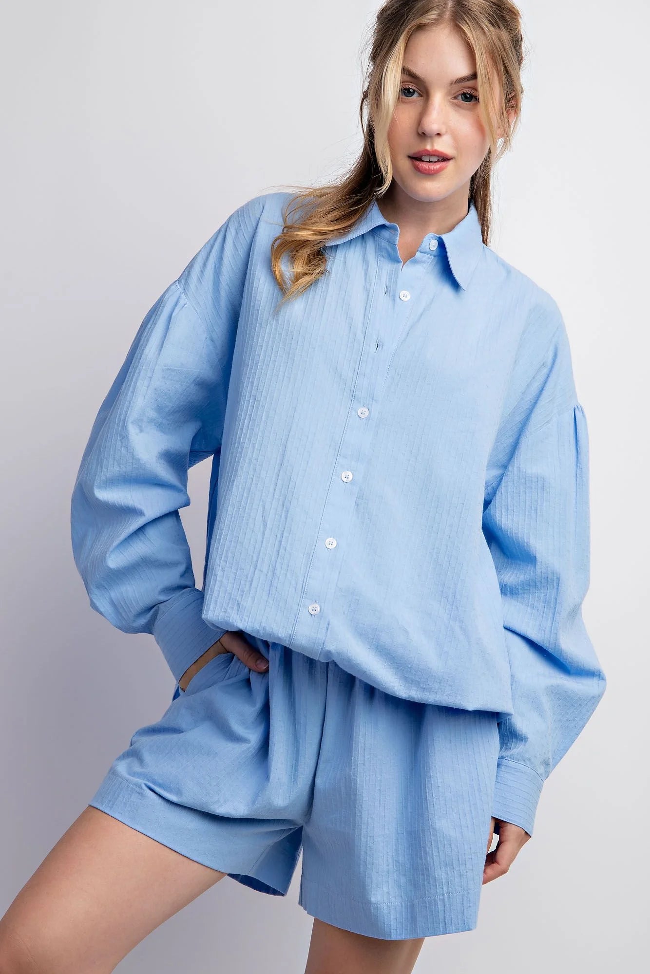 The English Blue Button Down Shirt