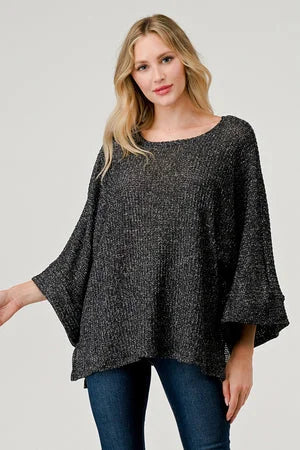 The Charcoal Weave Sweater