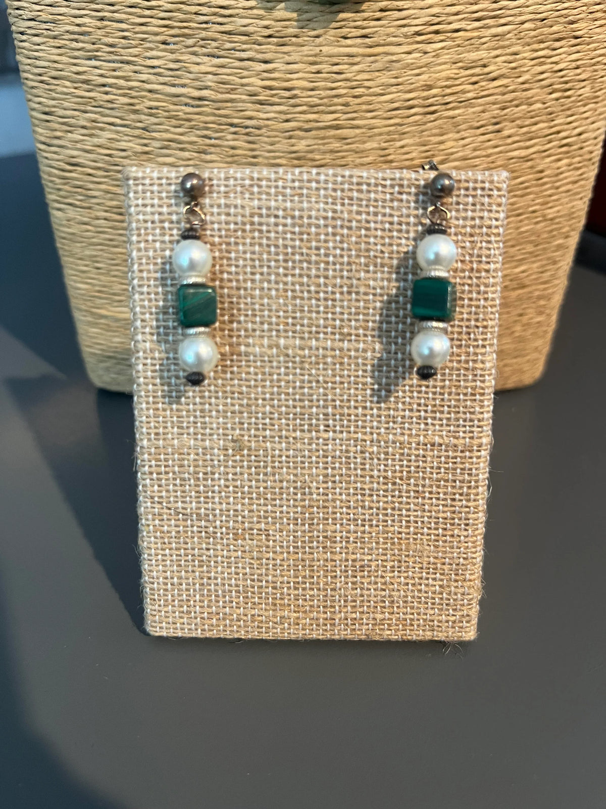 Malachite Melody Necklace, Bracelet & Earring Set