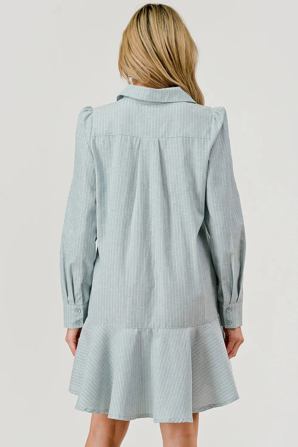 The Allie Pinstripe Dress