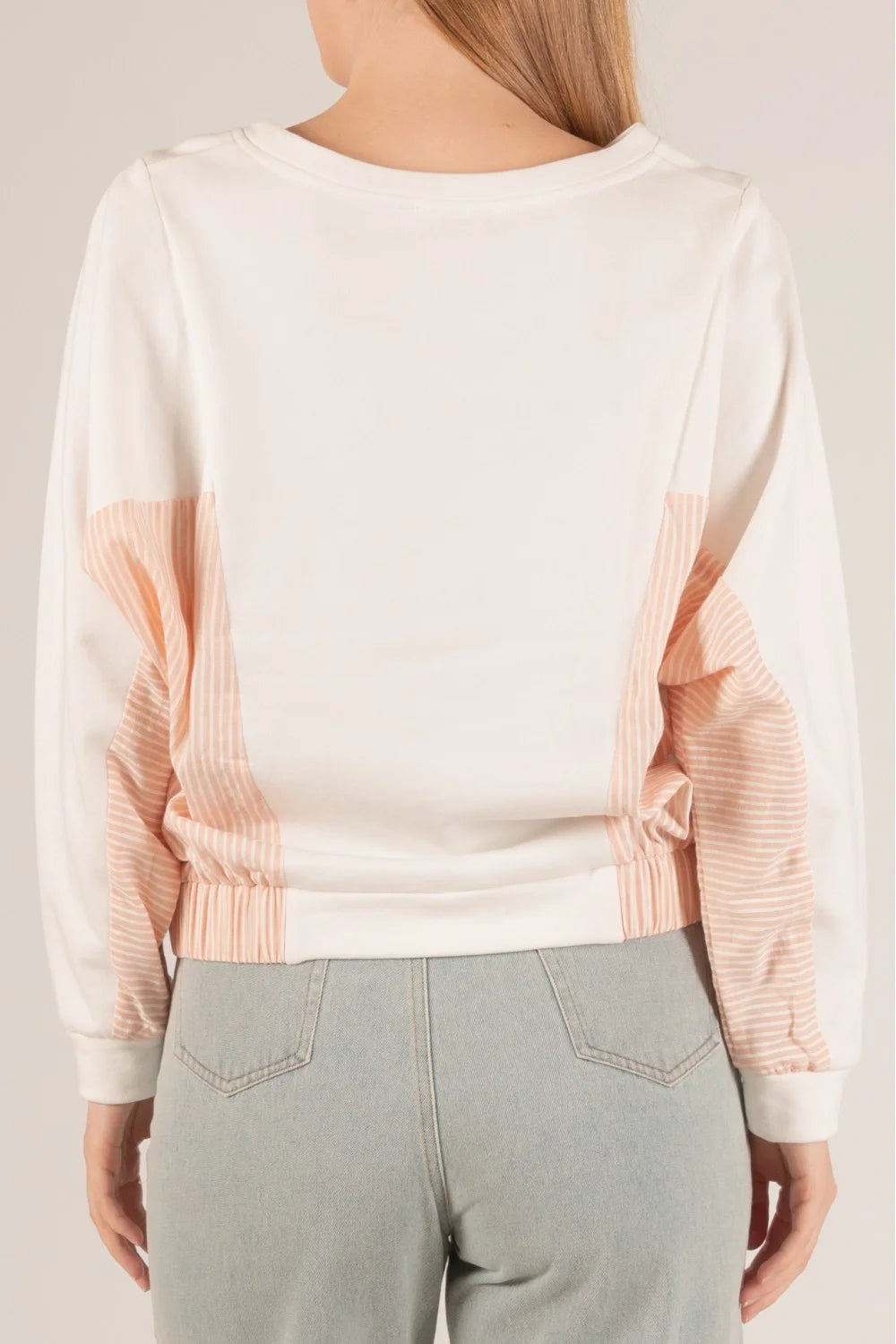 The Piper Cotton and Poplin Pullover