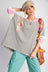 The Susanna Mix Print Knit Top - Plus Sizes