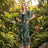 The Eloise Drawstring Tropical Leaves Kimono - Assorted Colors