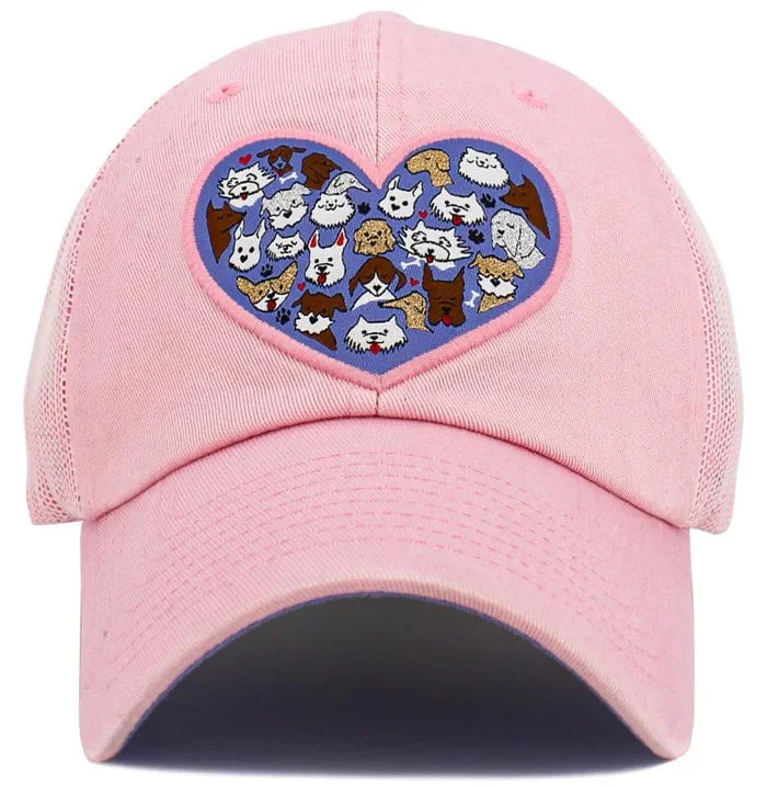 Love Dogs Meshback Ballcap - Assorted Colors