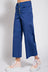 The Wendy Wide Leg Button Down Twill Pants